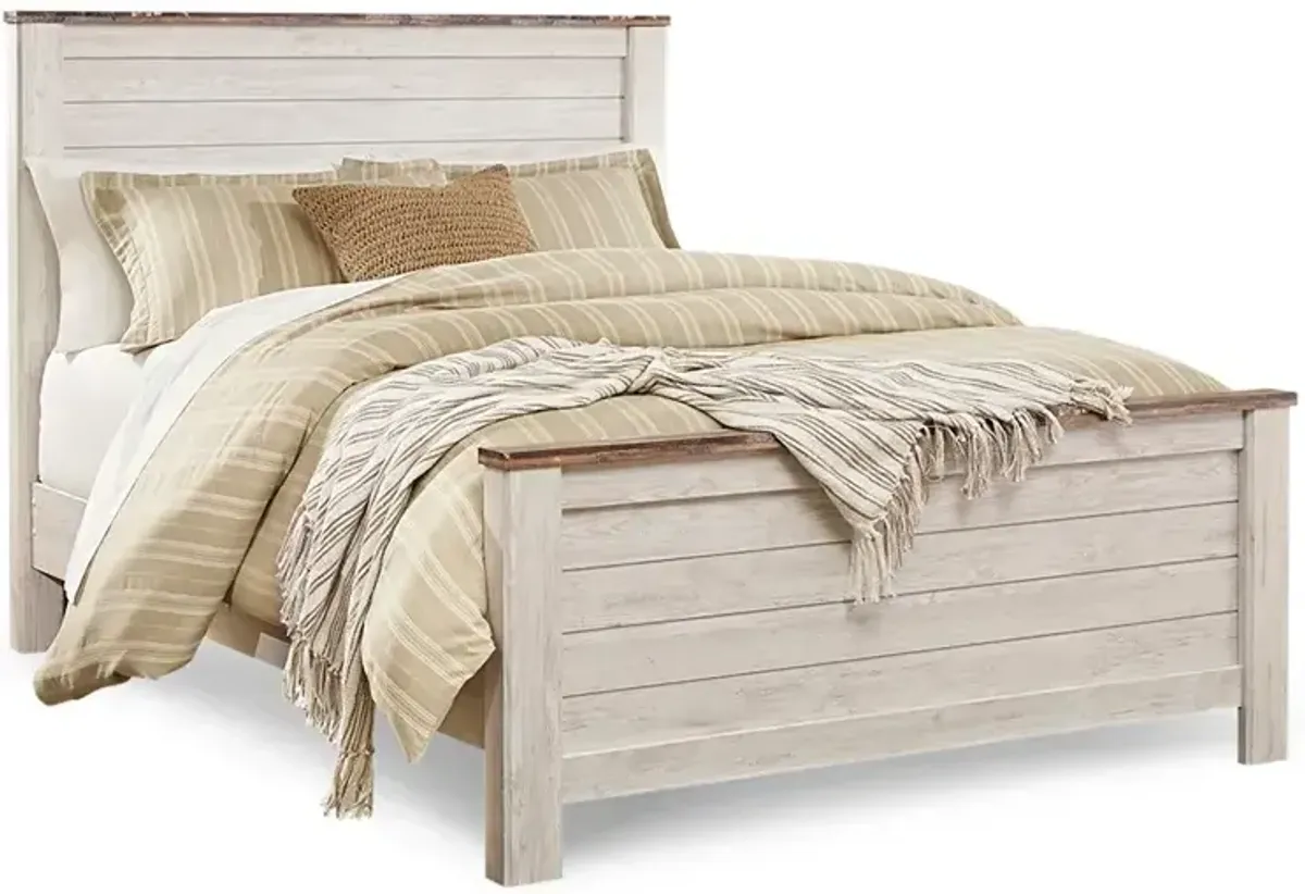 Willowton Panel Bed