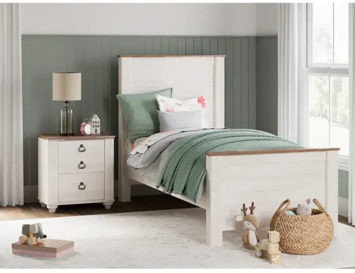 Willowton Twin Panel Bed