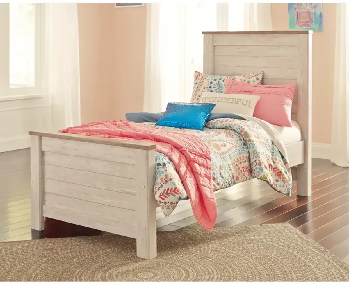 Willowton Twin Panel Bed