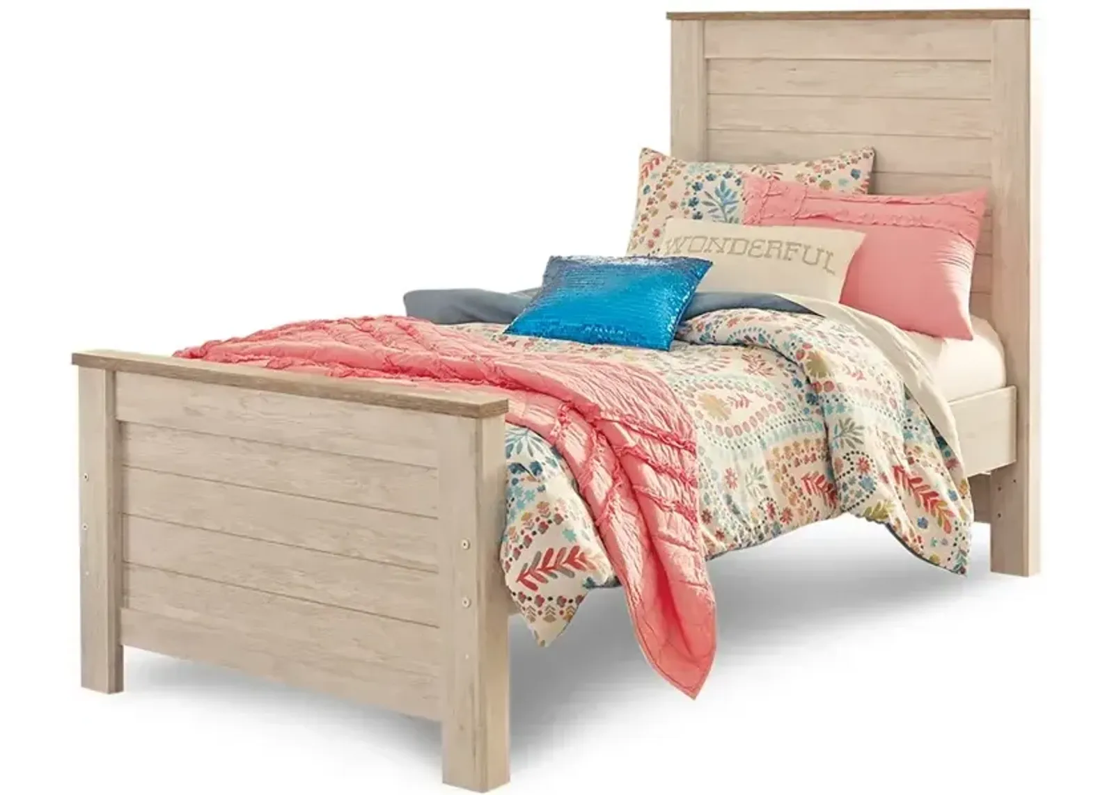 Willowton Twin Panel Bed