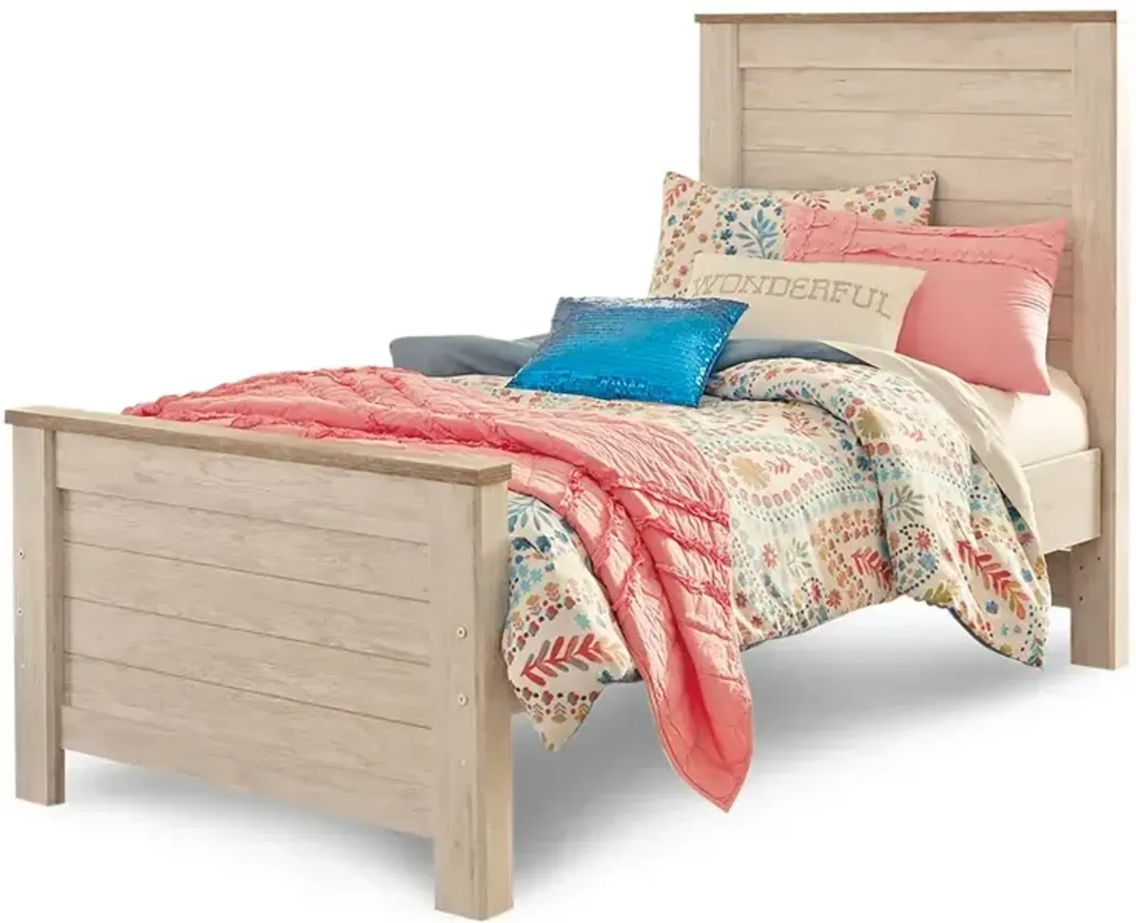 Willowton Twin Panel Bed