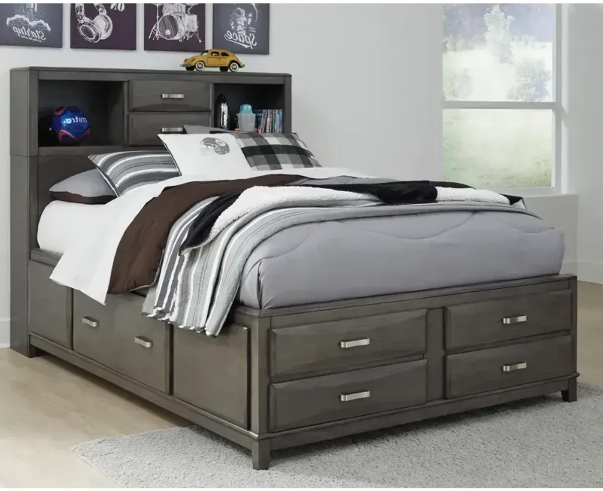 Caitbrook Full Storage Bed with 7 Drawers