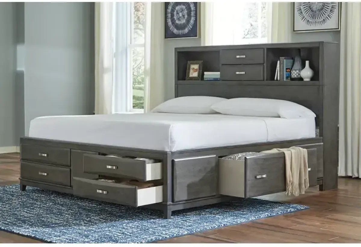 Caitbrook Queen Storage Bed with 8 Drawers