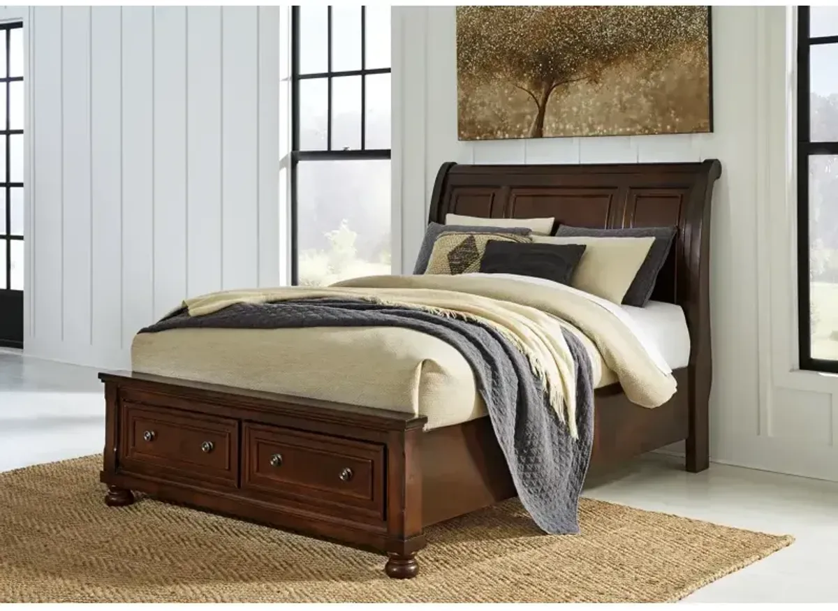 Porter Queen Sleigh Storage Bed