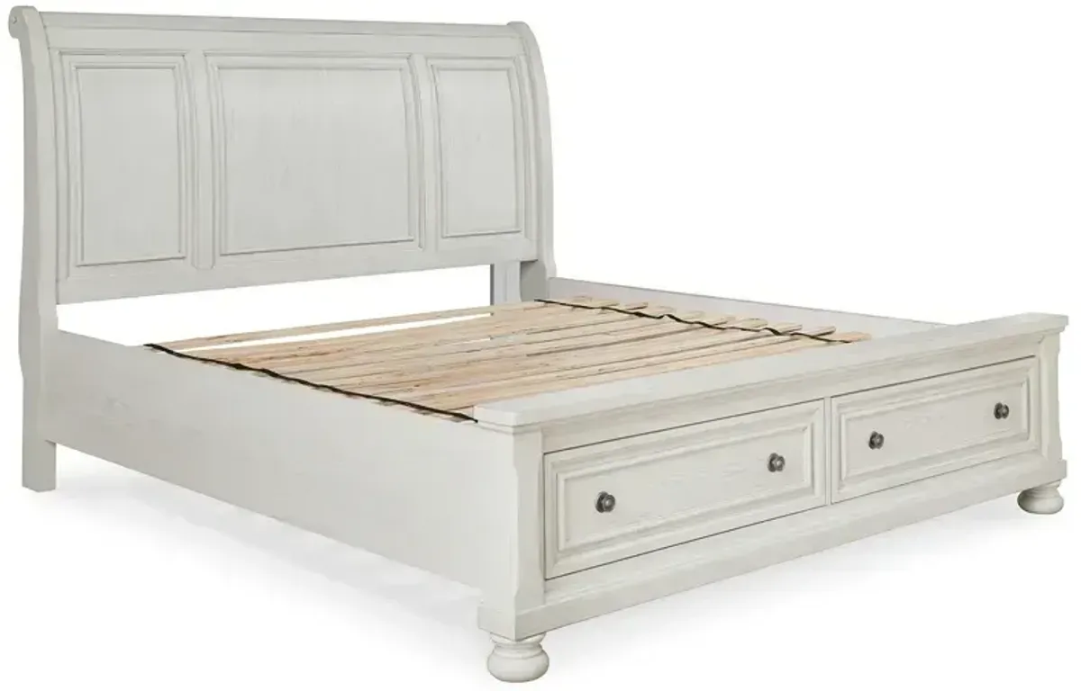 Robbinsdale Queen Sleigh Bed with Storage