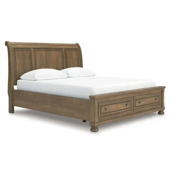 Vandenmore King Storage Sleigh Bed