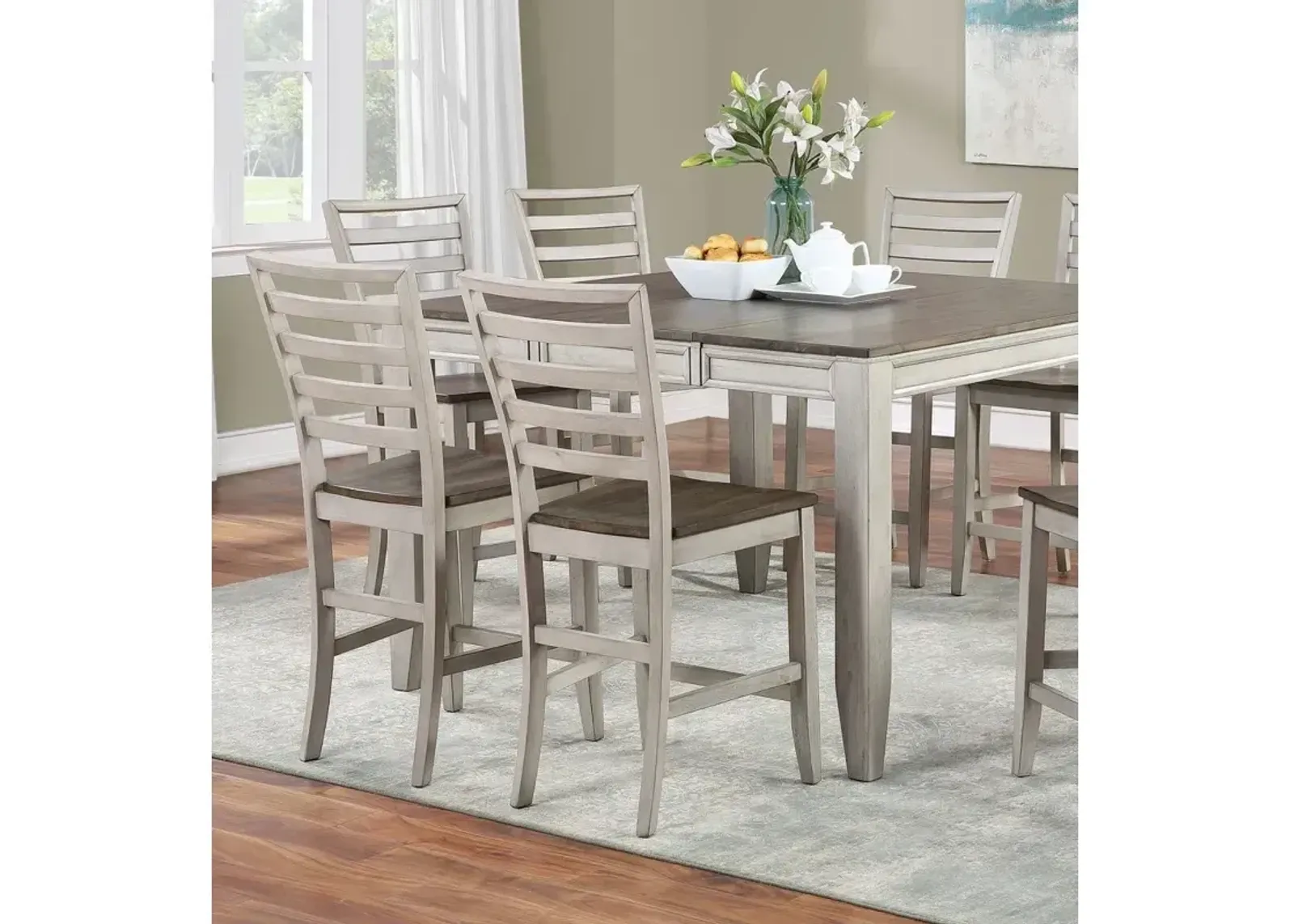 Abacus 5 PC Counter Height Dining Set