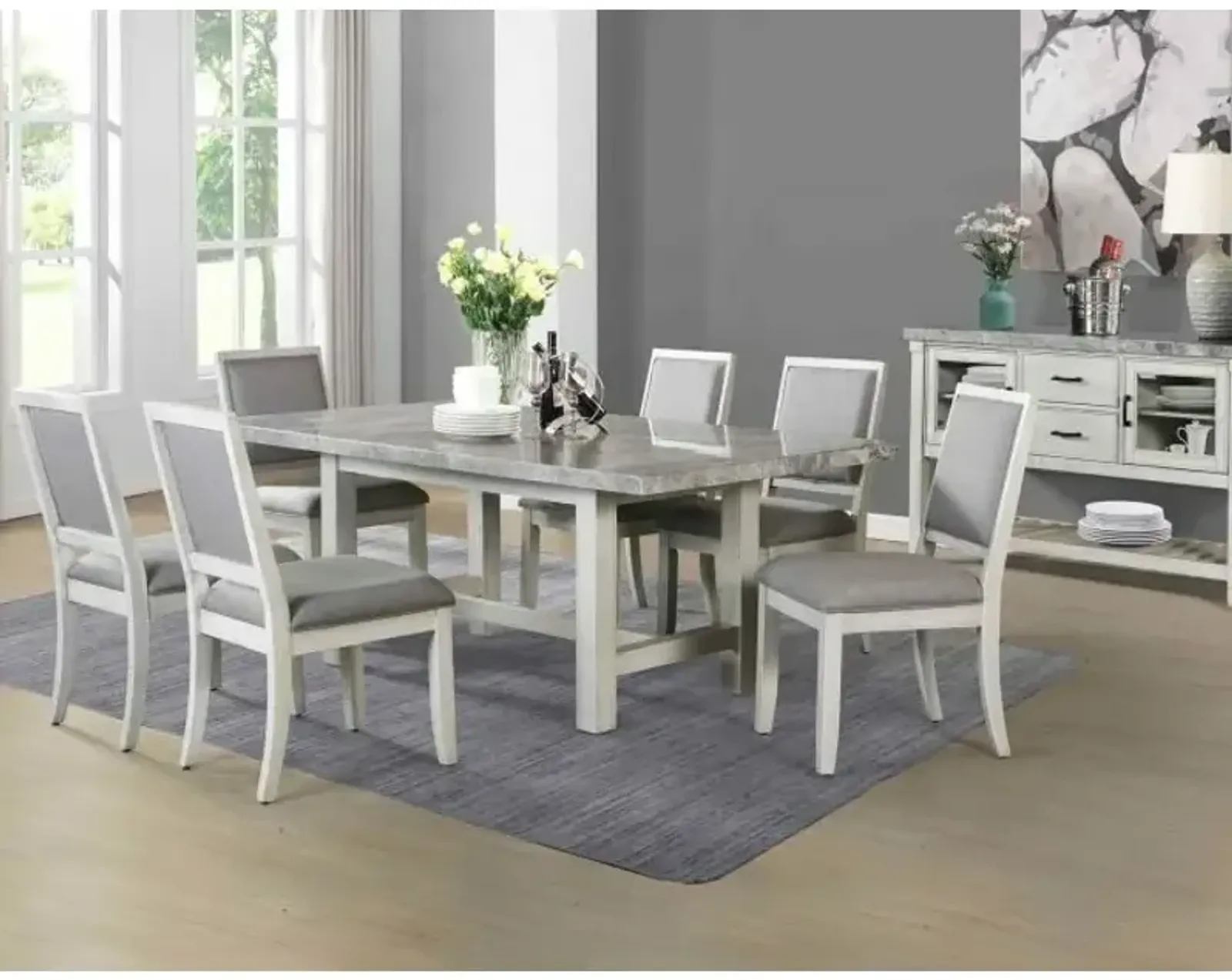 Canova 7 PC Dining Set