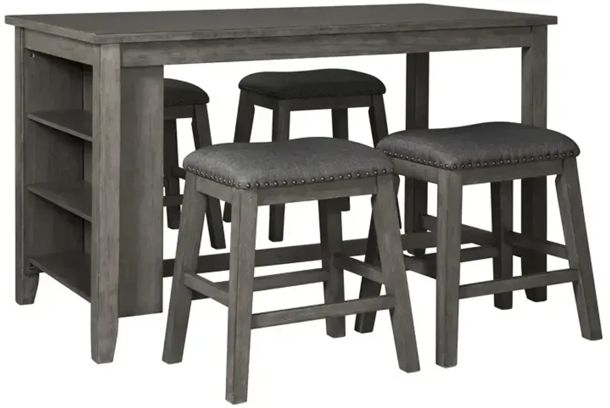 Caitbrook 4 PC Counter Height Dining Set