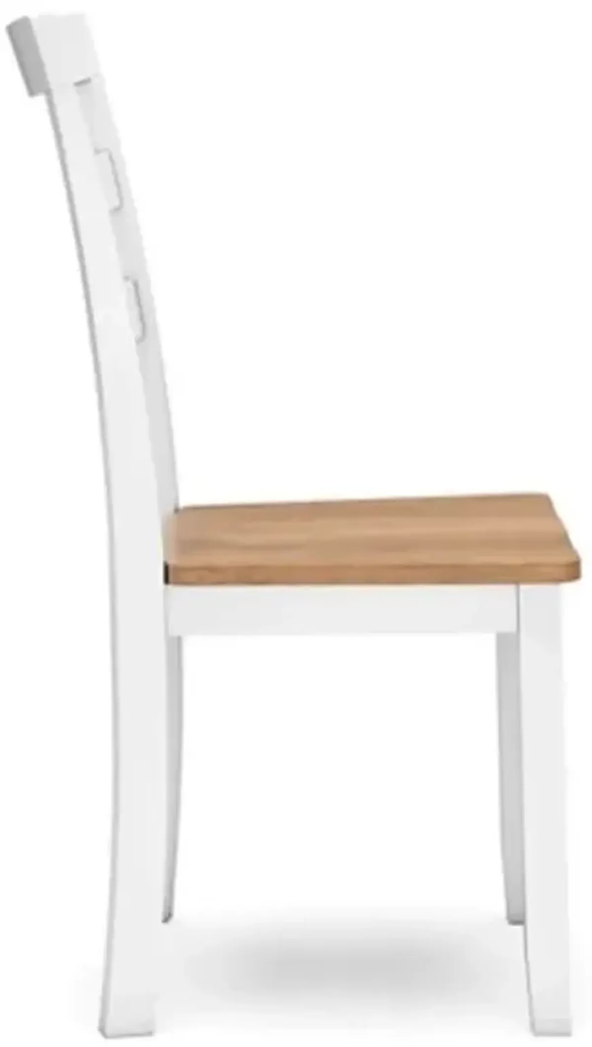 Gesthaven Dining Table and 2 Chairs - Natural/White