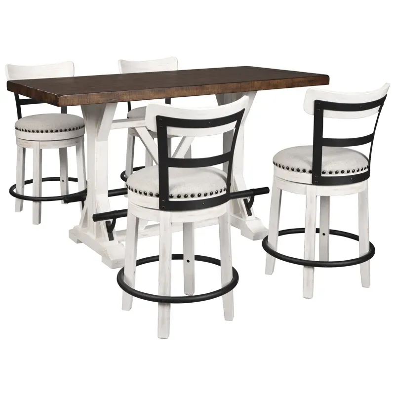 Valebeck 5 PC Counter Height Dining Set