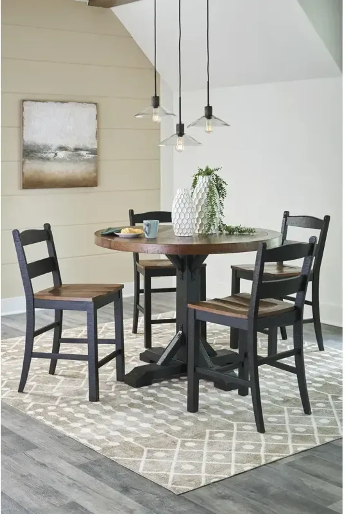 Valebeck 5 PC Counter Height Dining Set