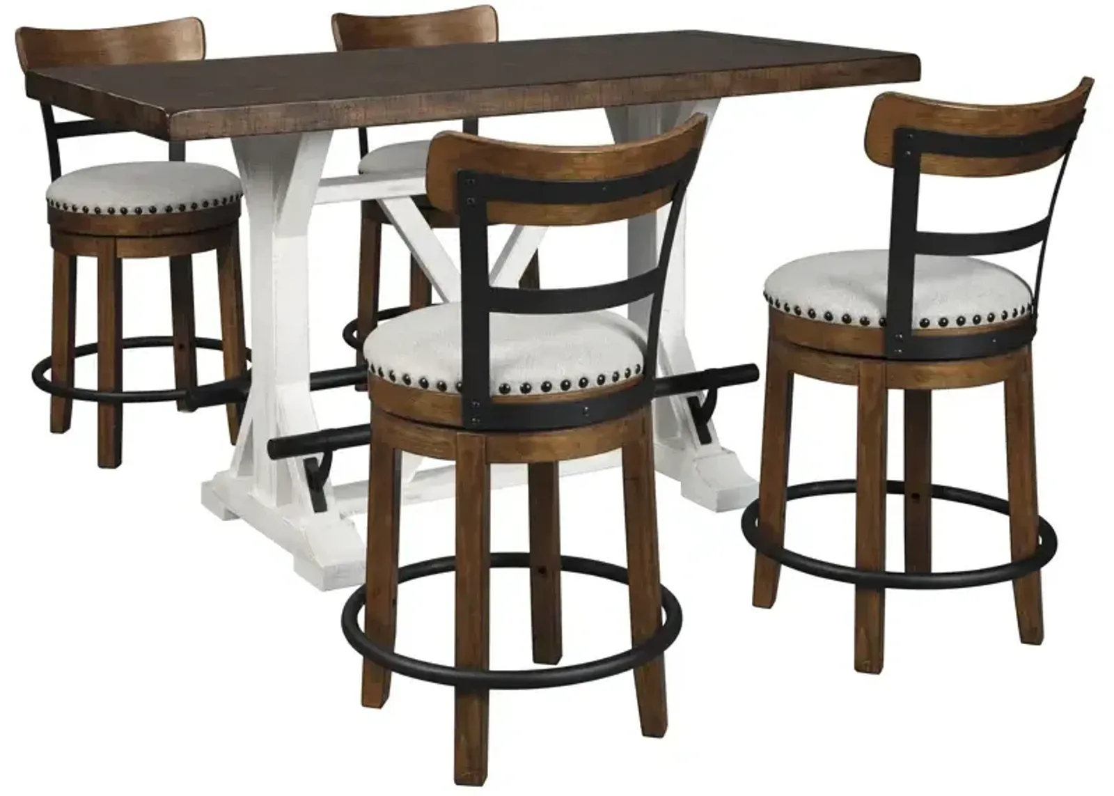 Valebeck 5 PC Counter Height Dining Set