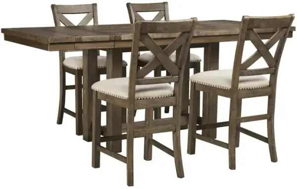 Moriville 5 PC Counter Height Dining Set