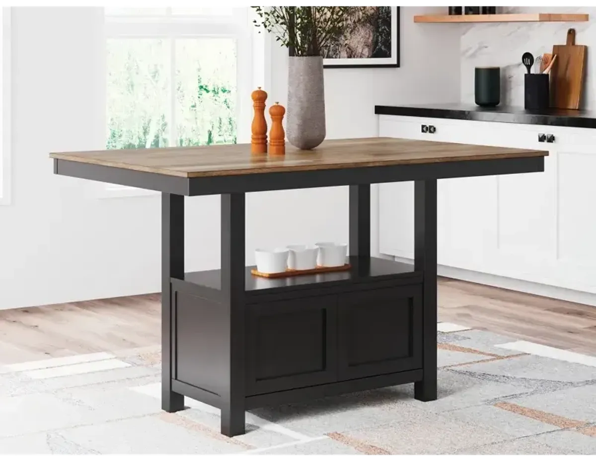 Wildenauer Counter Height Dining Table and 4 Barstools