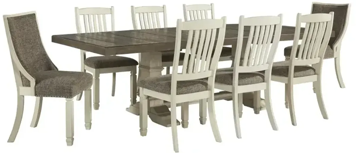 Bolanburg 9 PC Extention Dining Set