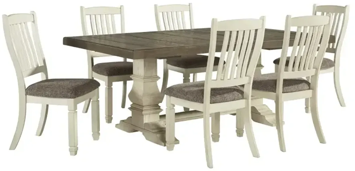 Bolanburg 7 PC Extention Dining Set