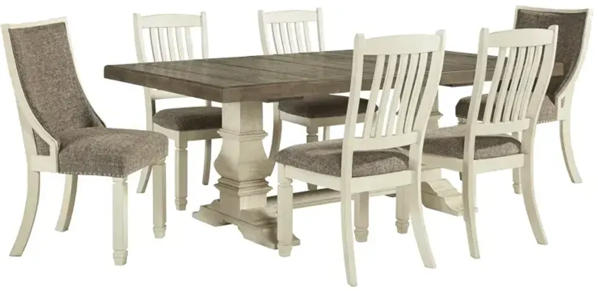 Bolanburg 7 PC Extention Dining Set