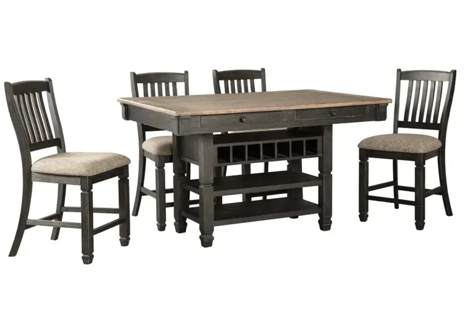 Tyler Creek 5 PC Counter Height Dining Set