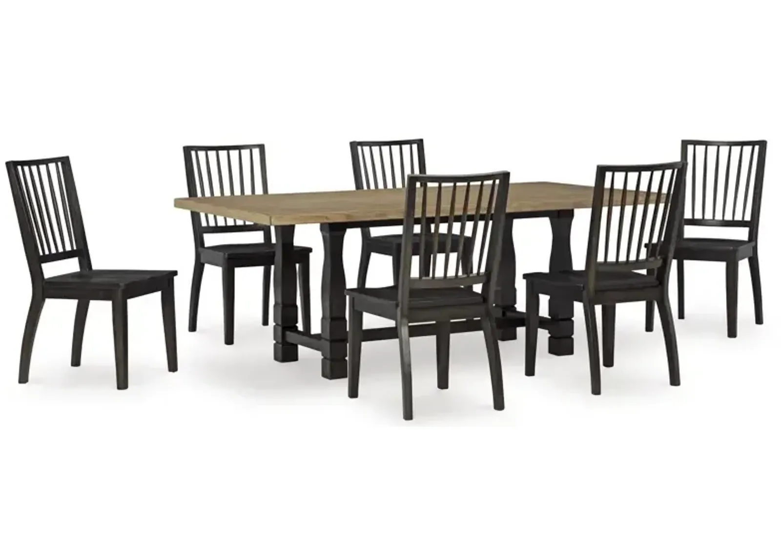 Charterton 7 PC Dining Set