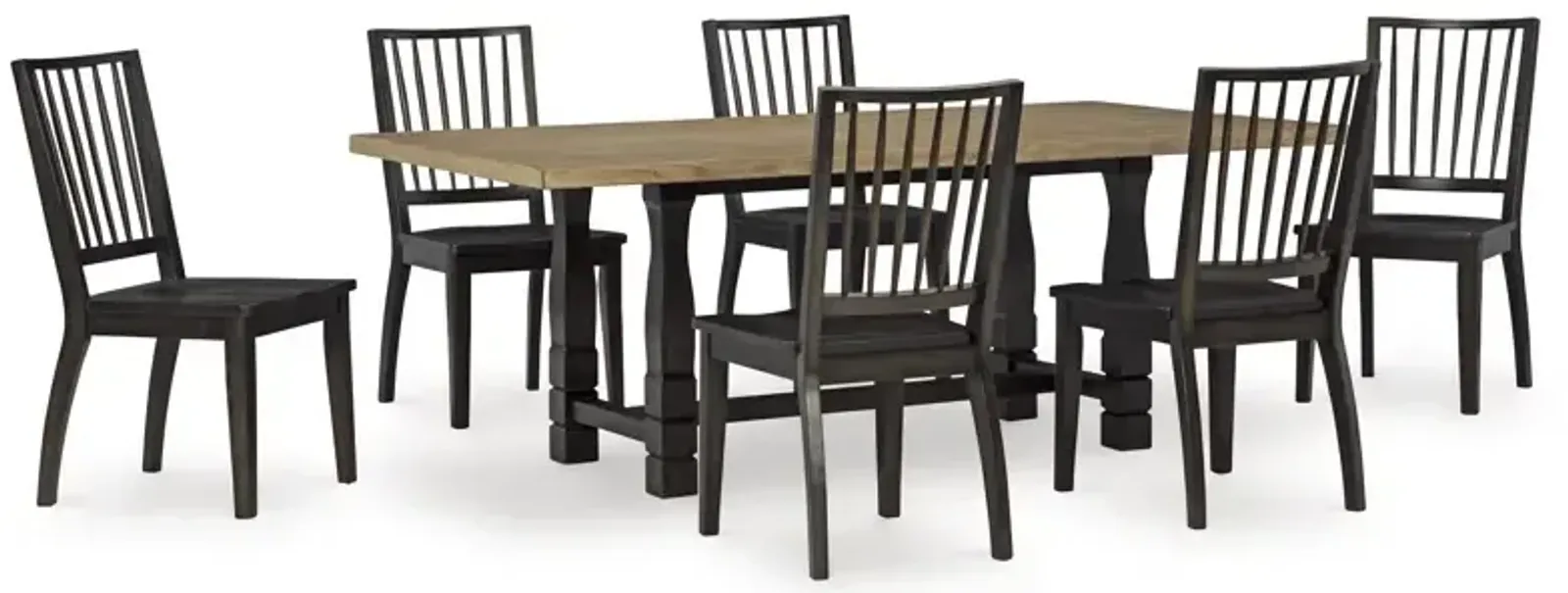 Charterton 7 PC Dining Set