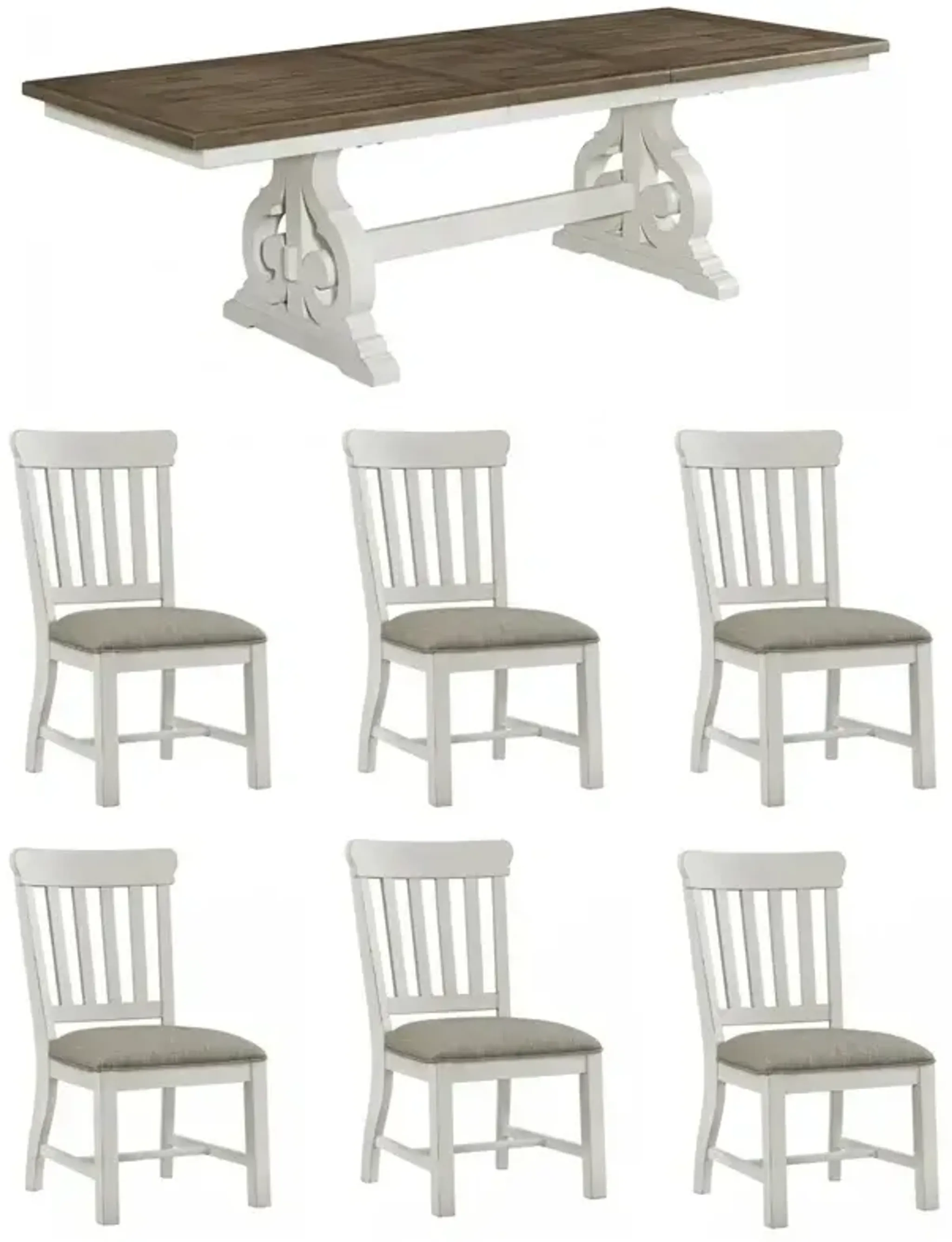 Drake 7 PC Dining Set | Furniture.com