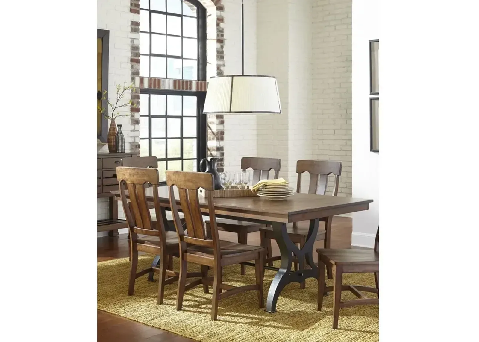 District 5PC Dining Set