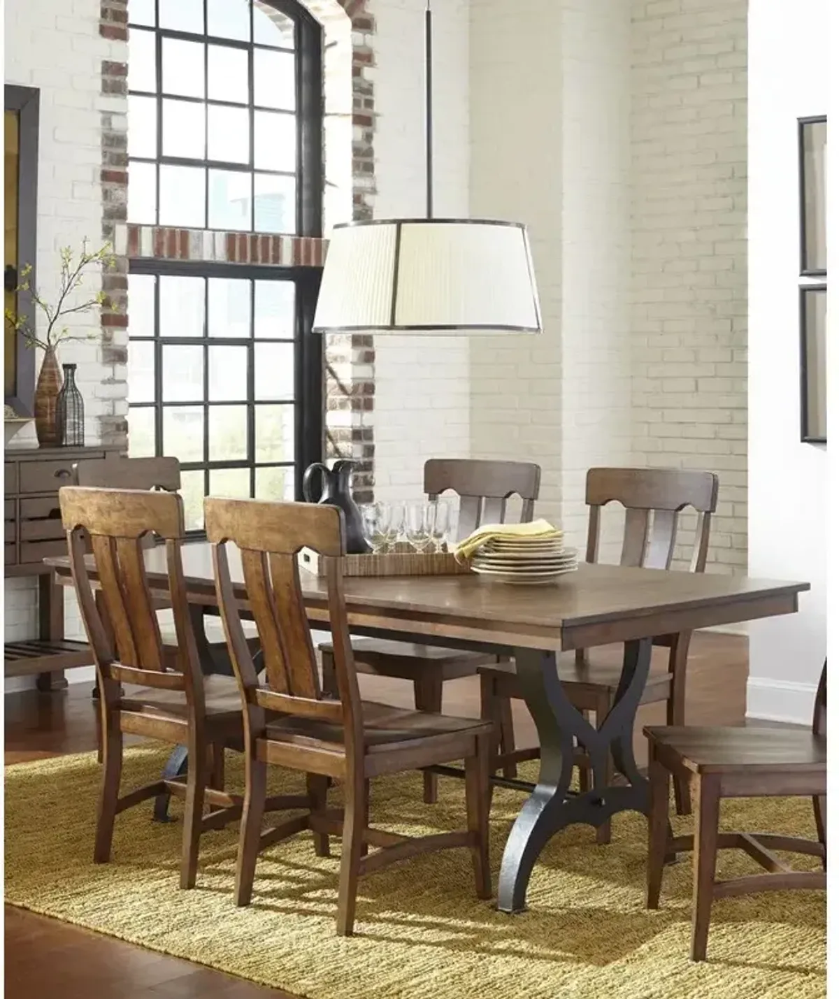 District 5PC Dining Set