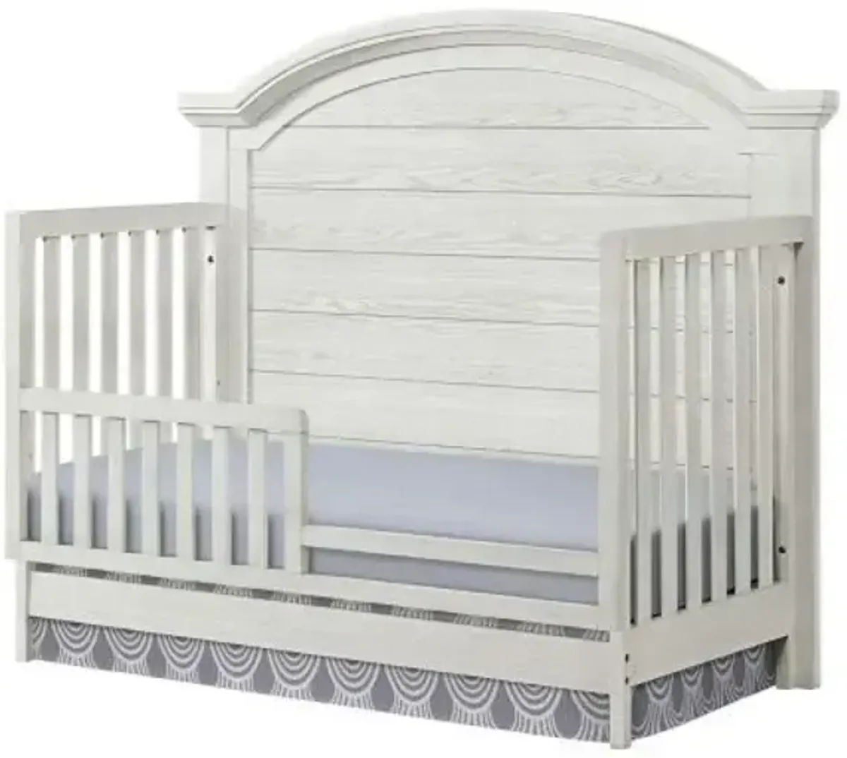 Foundry Arch Top 4-in1 Convertible Crib - White Dove