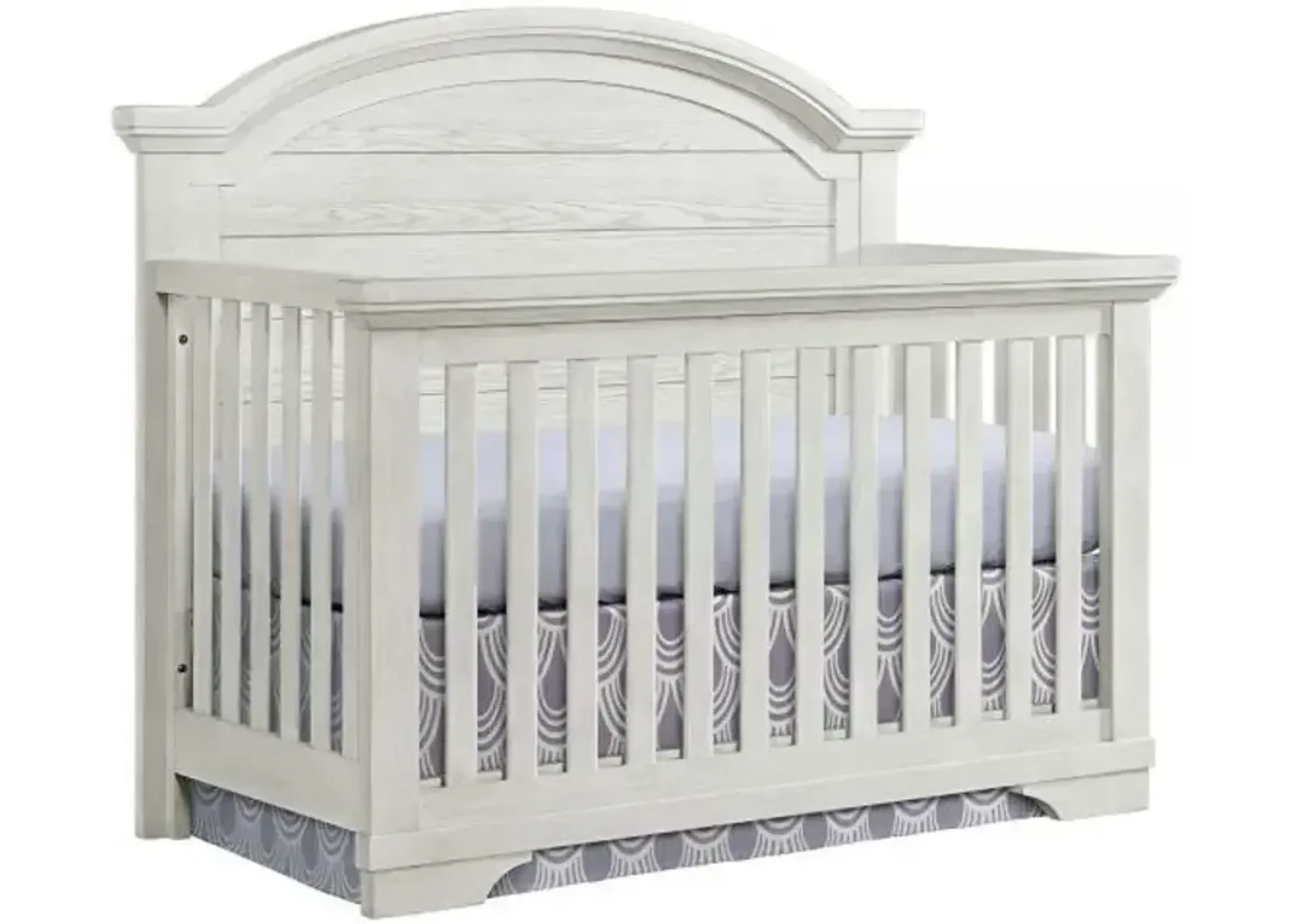 Foundry Arch Top 4-in1 Convertible Crib - White Dove