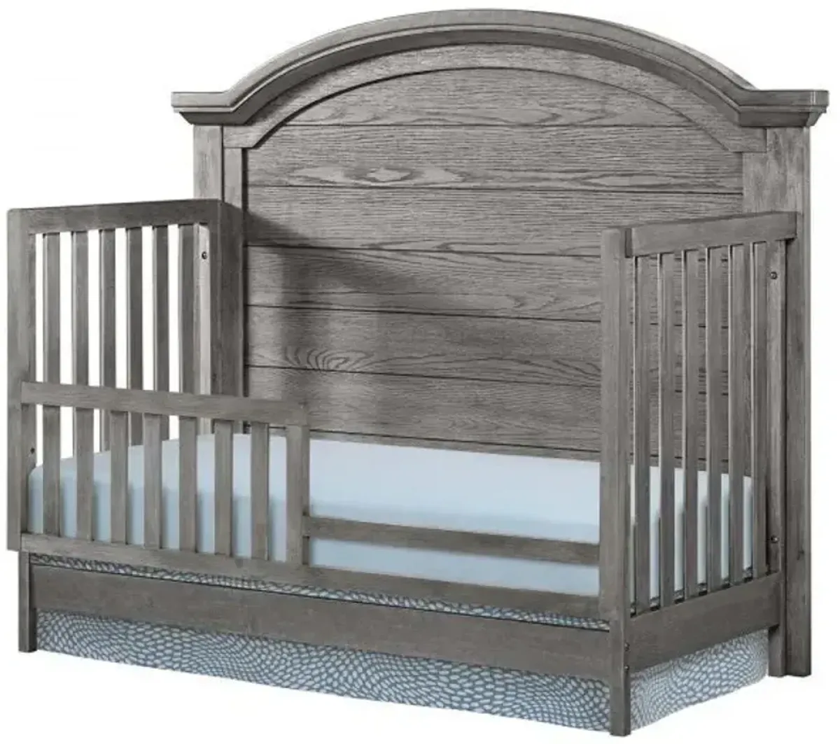 Foundry Arch Top 4-in1 Convertible Crib - Brushed Pewter