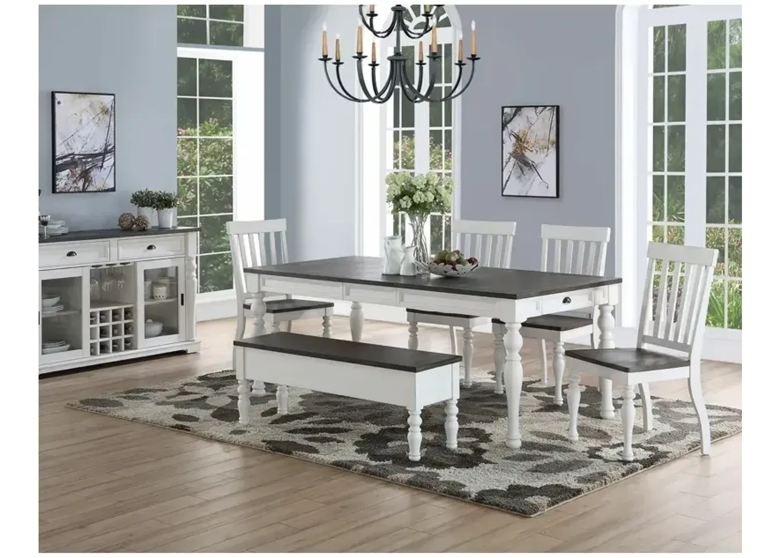 Joanna 6 PC Dining Set