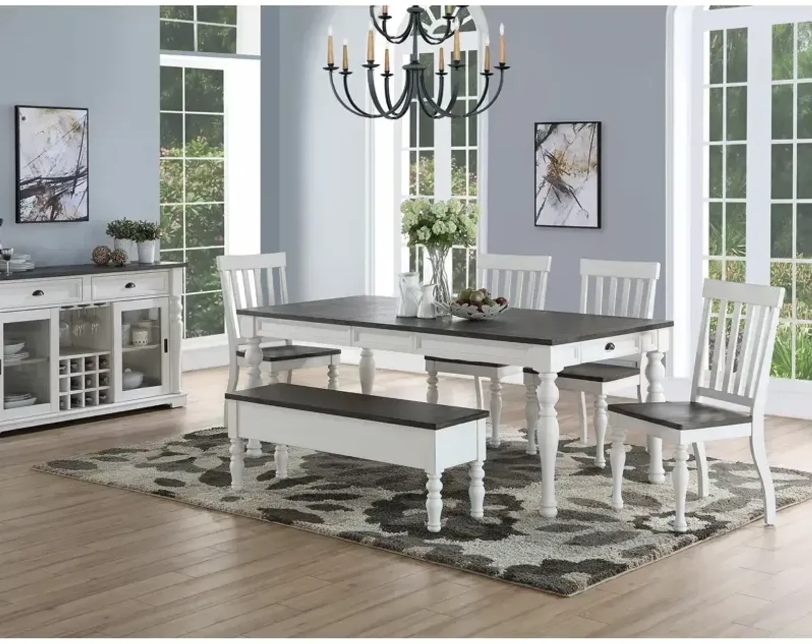 Joanna 6 PC Dining Set