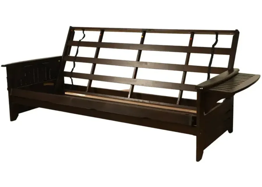 Phoenix Espresso Full Futon Frame