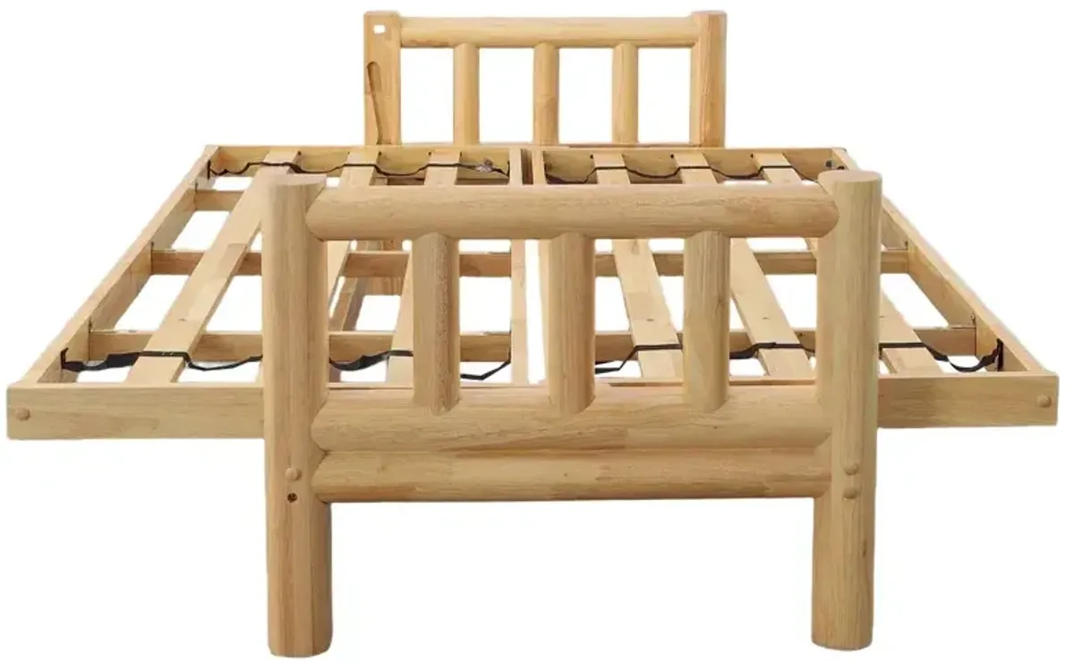 Natural Lodge Full Futon Frame