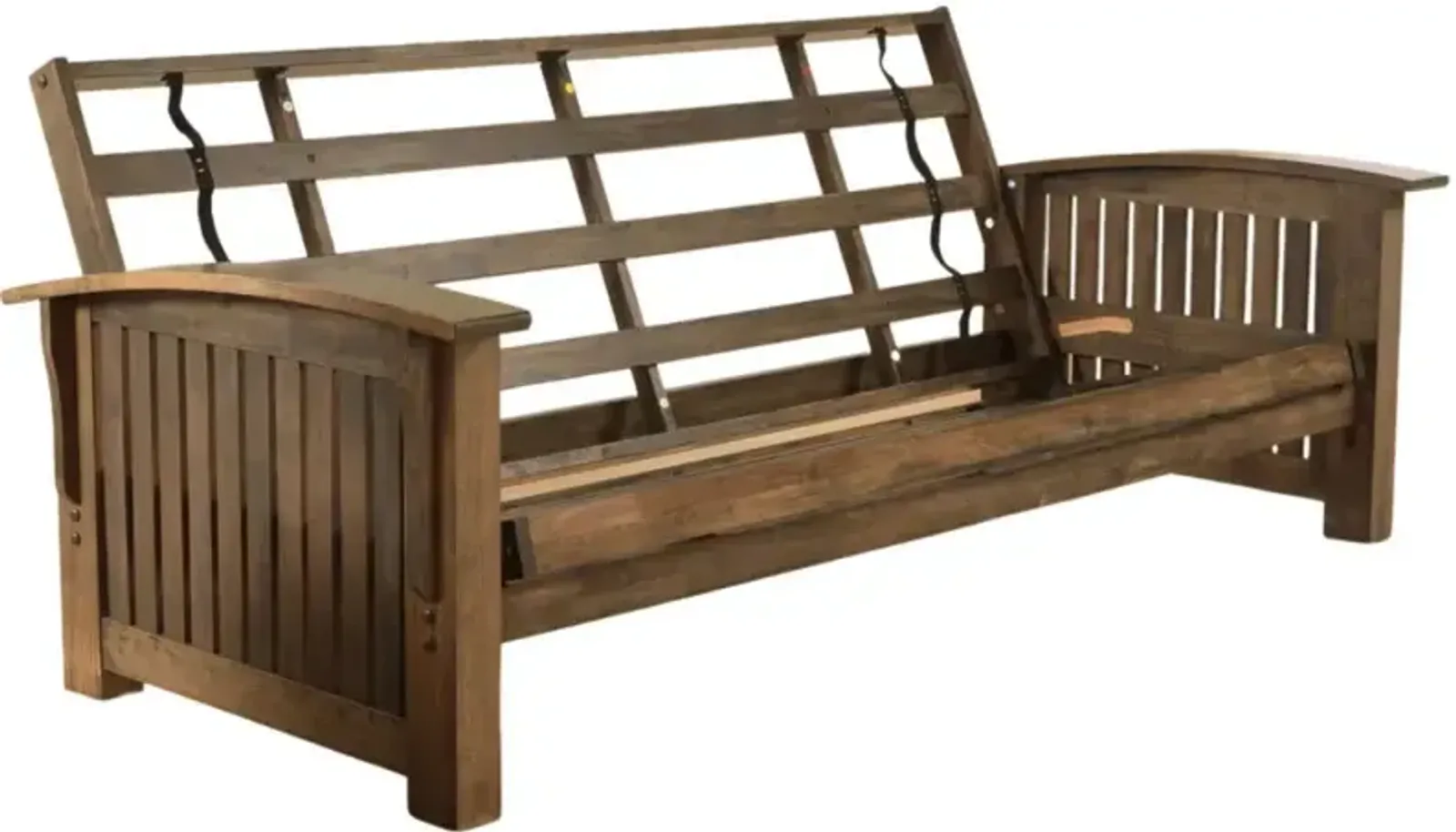 Rustic Walnut Full Futon Frame - Washington