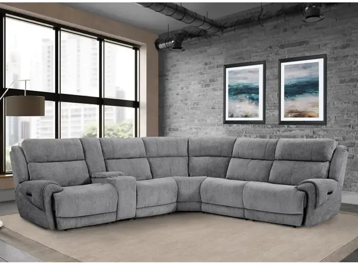 Spencer 6pc Sectional - Tide Graphite