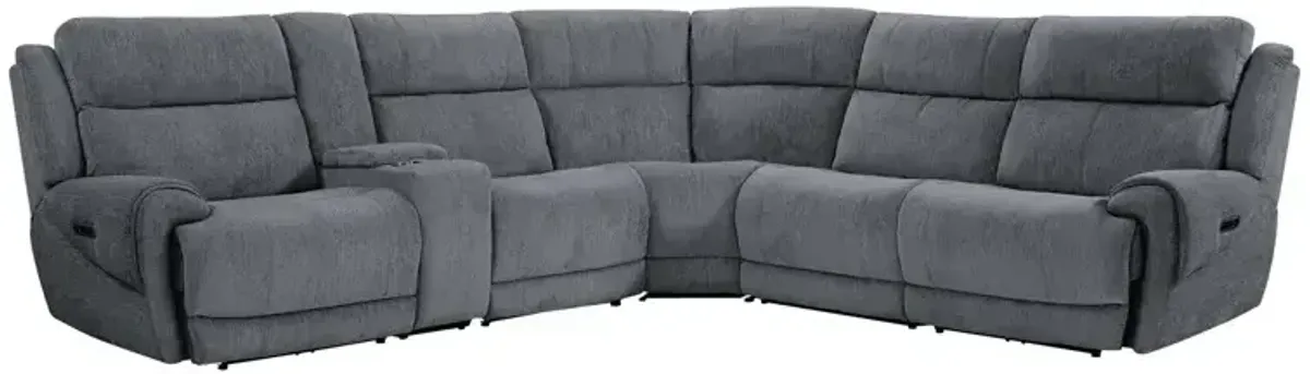 Spencer 6pc Sectional - Tide Graphite