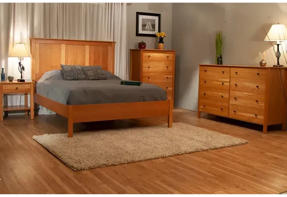 Otter Creek King Panel Bed w/Low Footboard