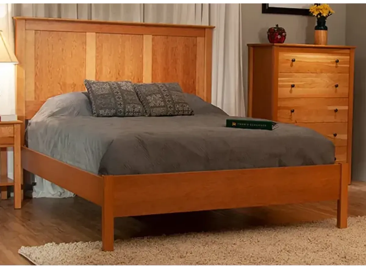 Otter Creek King Panel Bed w/Low Footboard