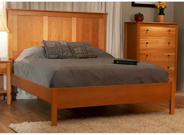 Otter Creek Queen Panel Bed w/Low Footboard