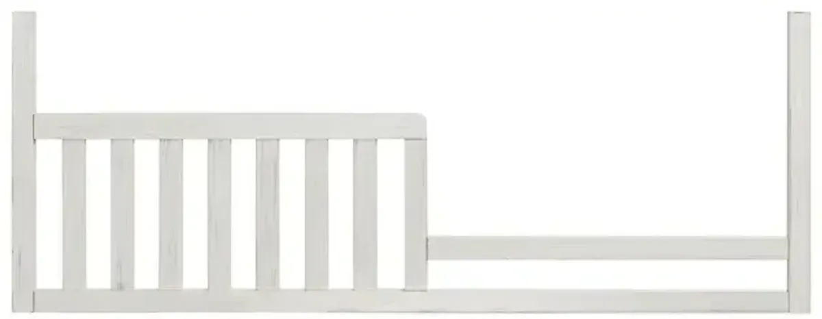 Olivia Flat Top 4-in-1 Convertible Crib - Brushed White