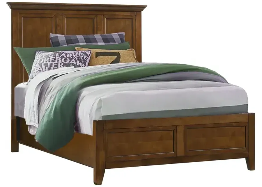 San Mateo Full Panel Bed - Tuscan