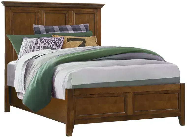 San Mateo Full Panel Bed - Tuscan