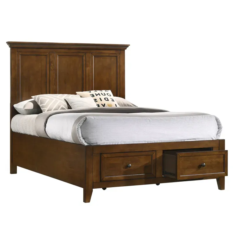 San Mateo Full Storage Bed - Tuscan