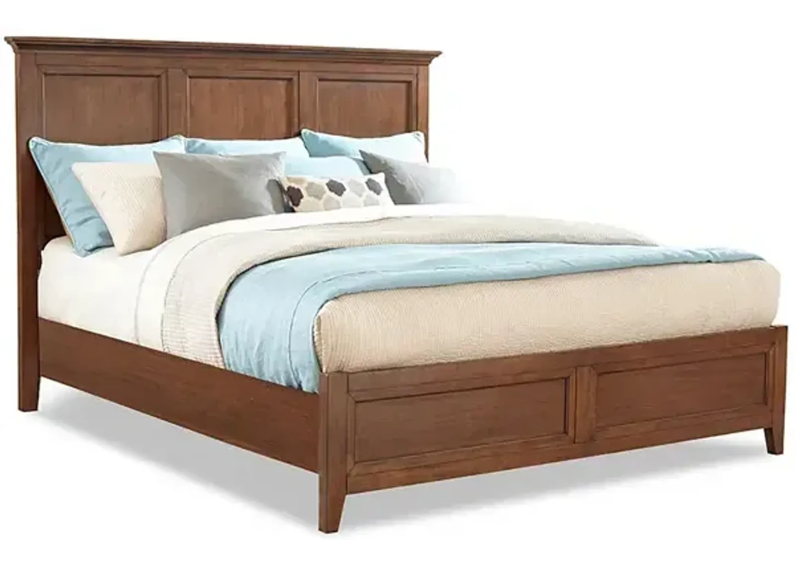 San Mateo Queen Panel Bed - Tuscan