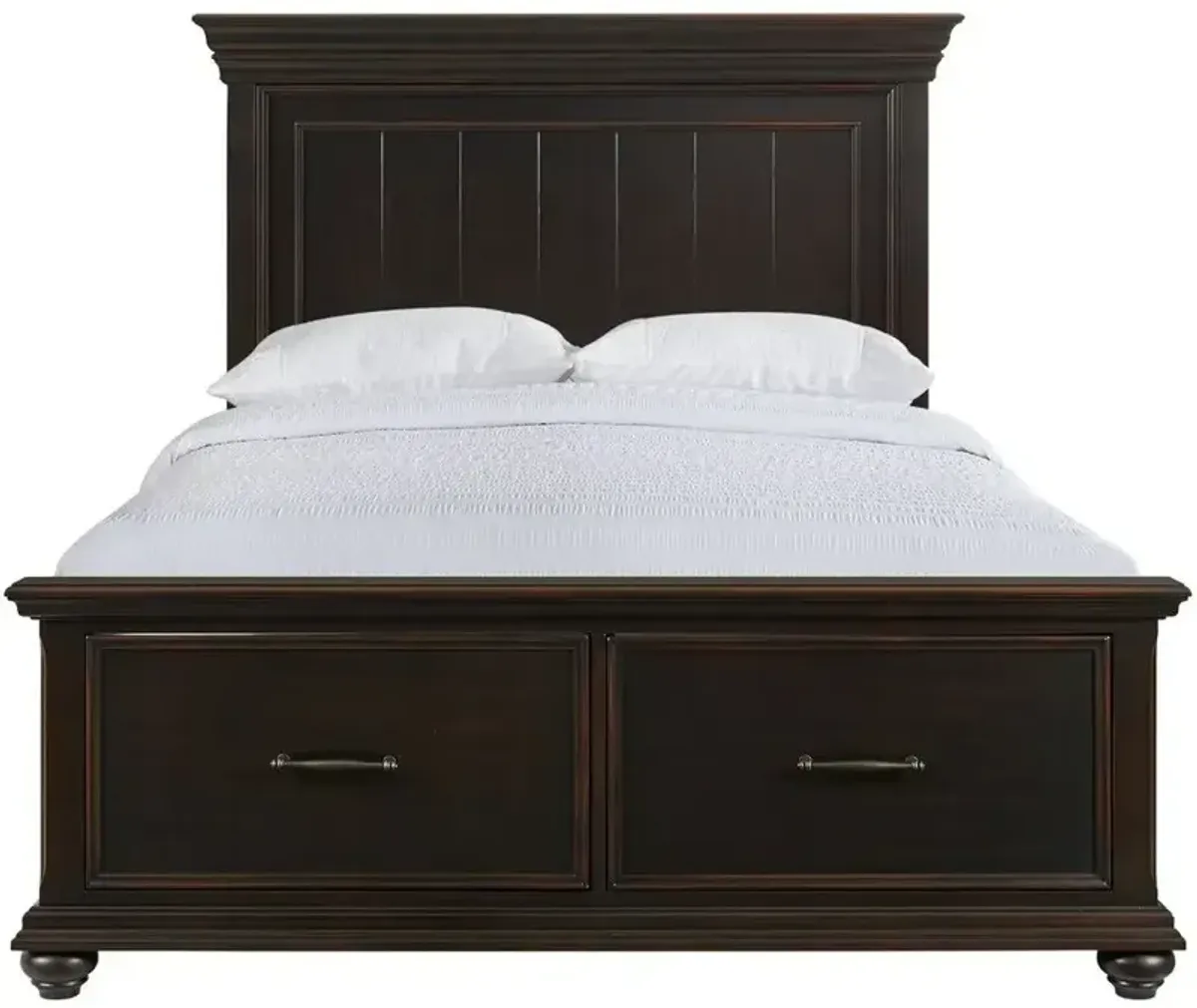 Slater King Bed w/ Storage - Black