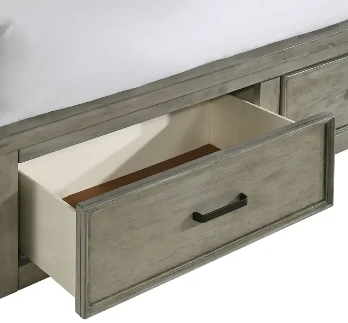 Sullivan Queen Storage Bed - Drift Grey