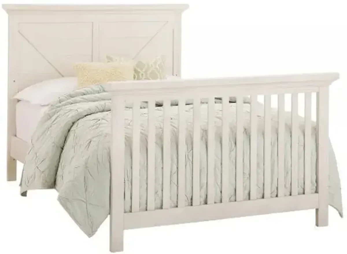 Westfield 4-in-1 Convertible Crib - Brushed White