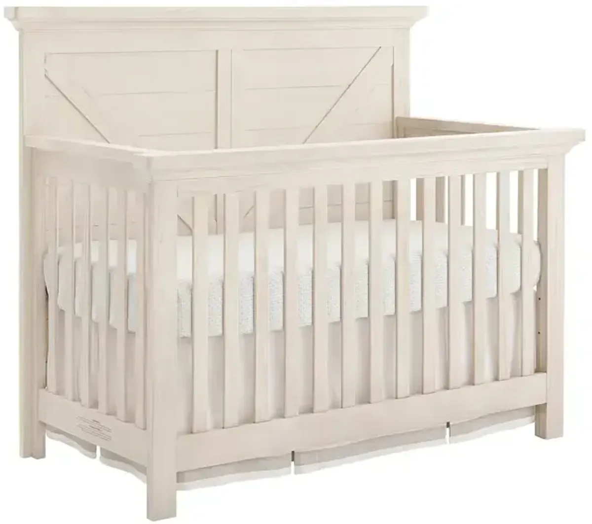 Westfield 4-in-1 Convertible Crib - Brushed White